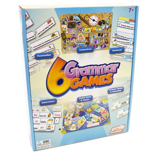 Junior Learning&#xAE; 6 Grammar Games